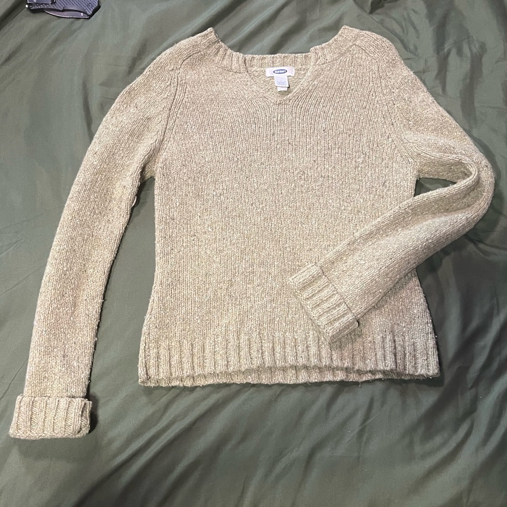 Old Navy sage green wool sweater size large
